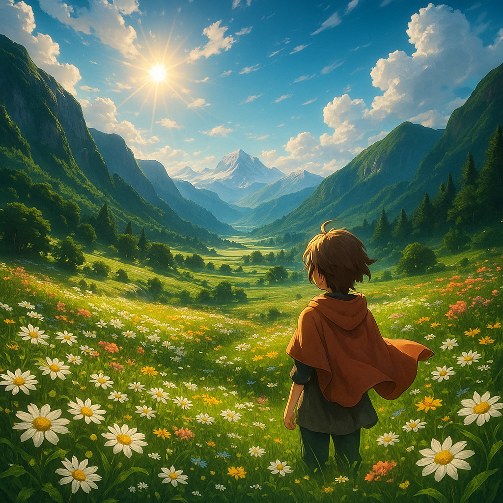 Subrealist Anime Paisaje