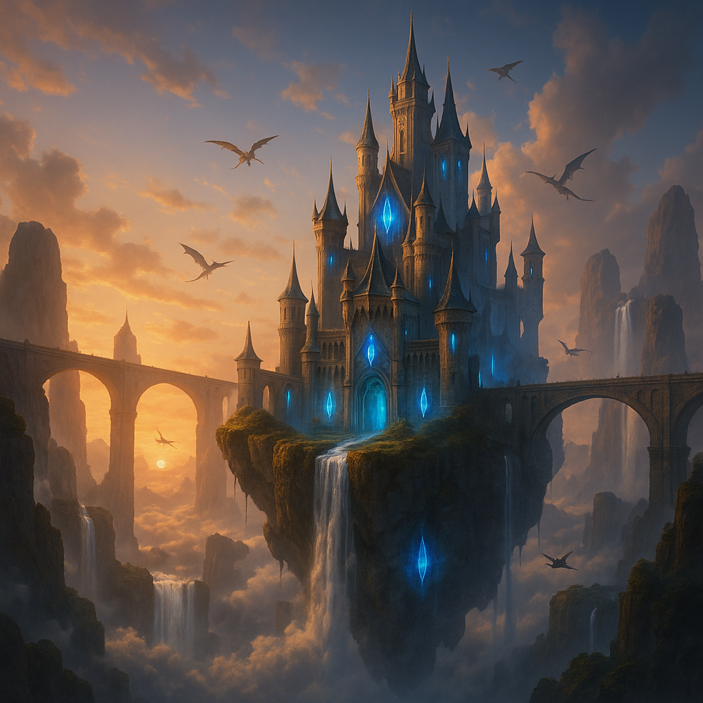 Castillo sobre las nubes